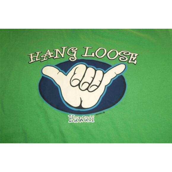 Cygnus TShirt Size Medium Hang Loose Hawaii -0414B86 - Picture 2 of 3